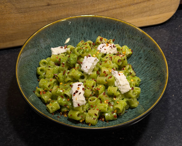 Kremet Pasta med Pesto