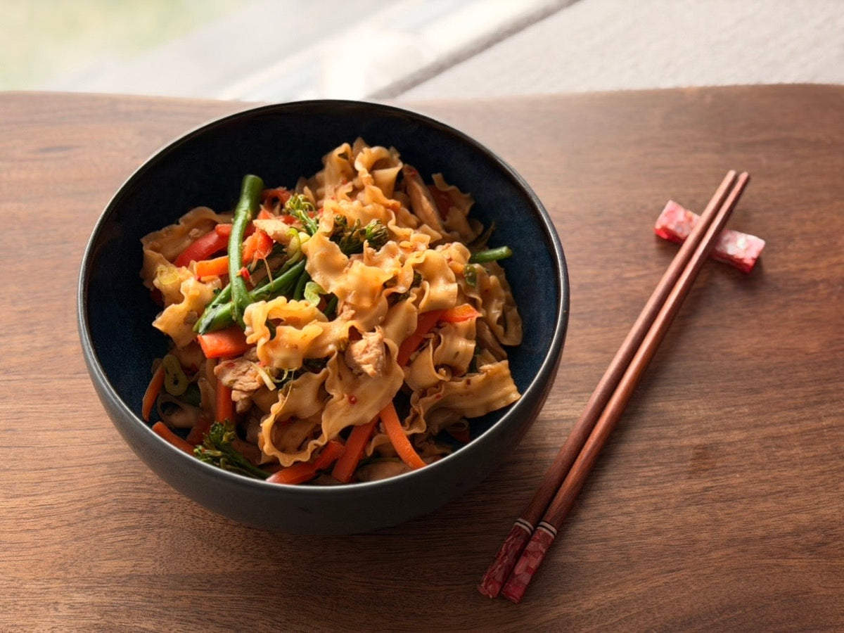 Thai Chicken Drunken Noodles