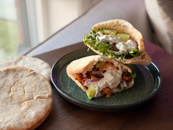 Kyllingpita med Tzatziki