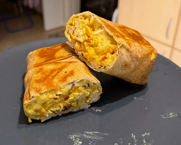 Mango Curry Chicken Wrap