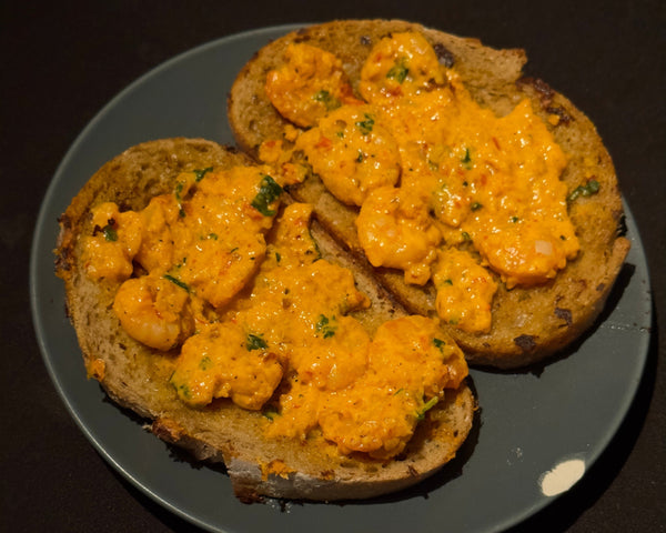 Chili Butter Prawns