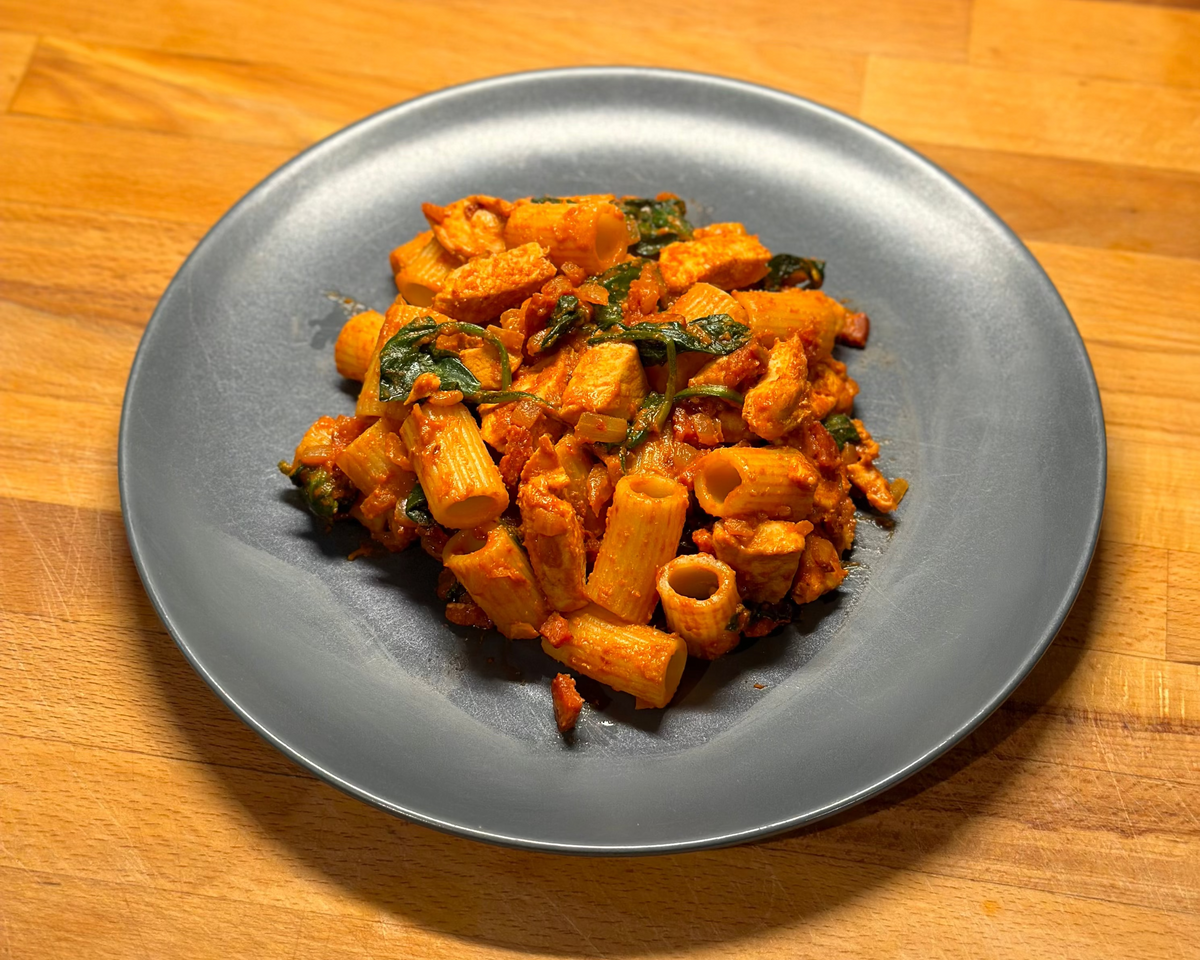 Chorizo- og Kyllingpasta